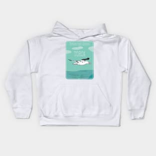 Albatross Dunedin New Zealand Kids Hoodie